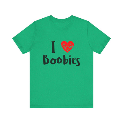 I Heart Boobies - Unisex T-Shirt