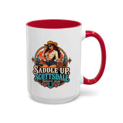 Saddle Up Scottsdale - Colorful Ceramic Mug