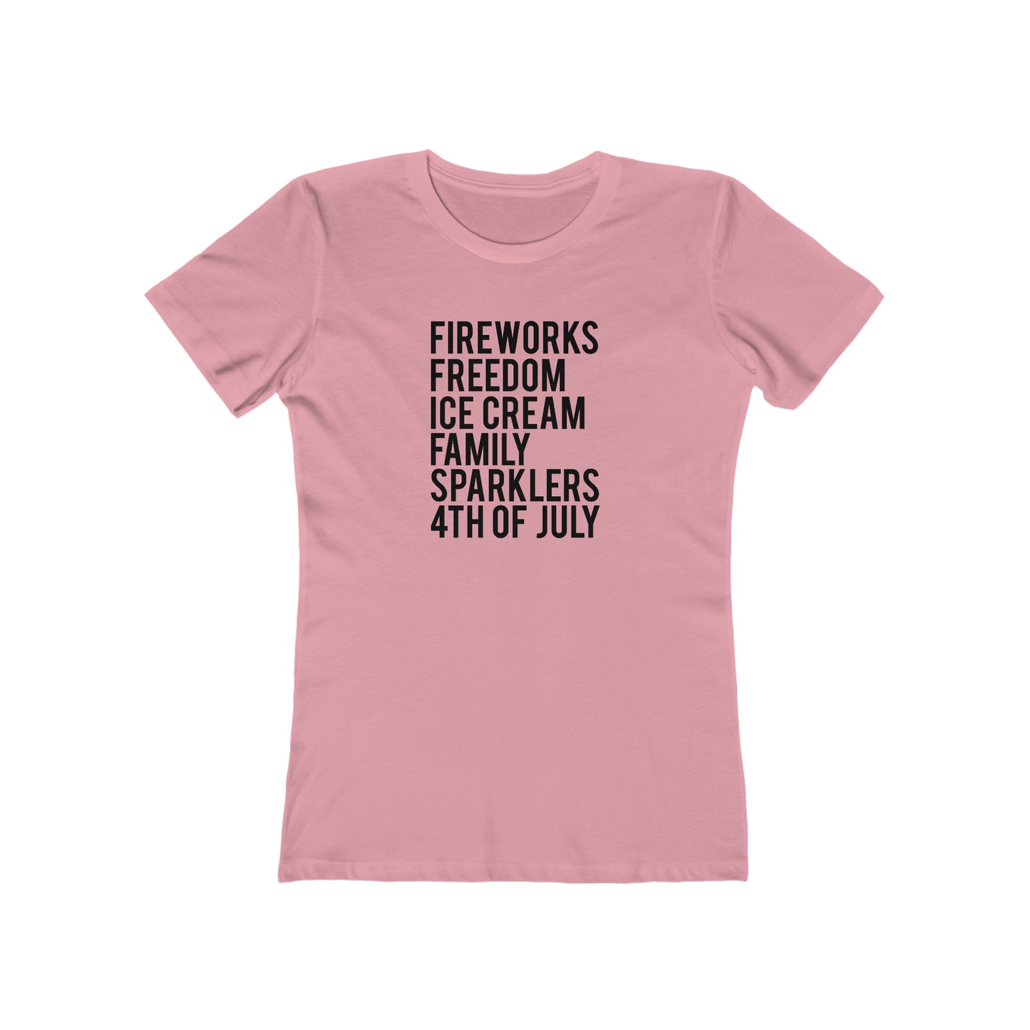 Fireworks Freedom Ice Cream Family Sparklers 4th of July - Women's T-shirt