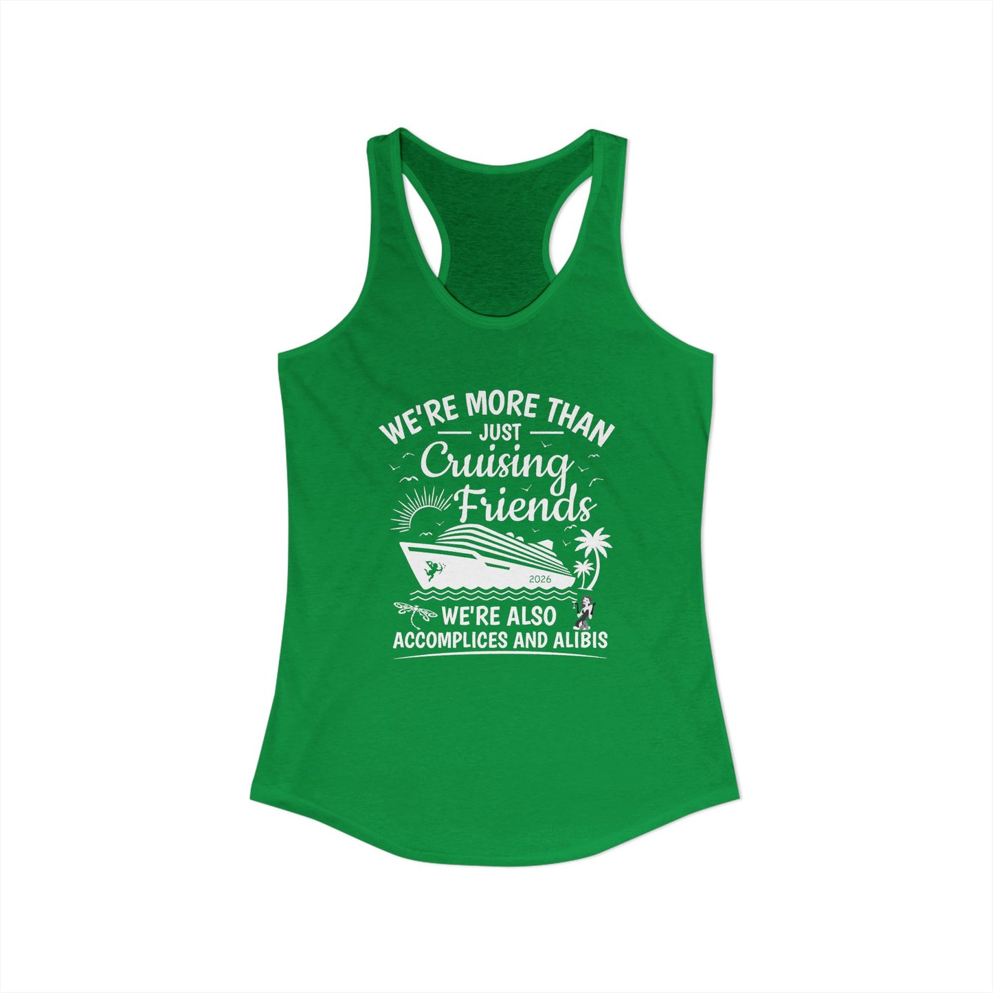 Cupid's Devious Voyage - Women's Racerback Tank