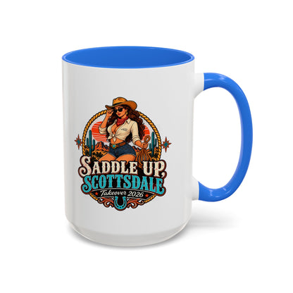 Saddle Up Scottsdale - Colorful Ceramic Mug