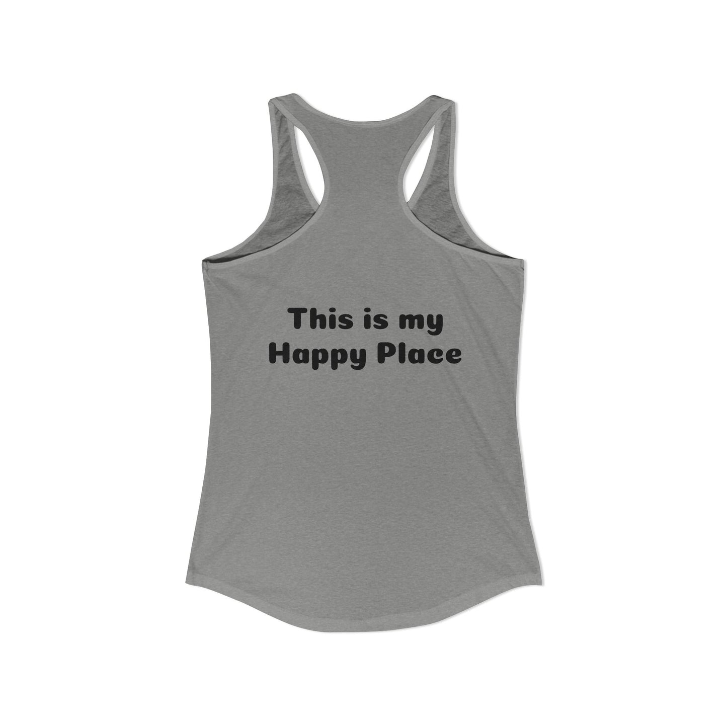 Motley Crew, Claudia S 2: Happy Place - Women's Ideal Racerback Tank