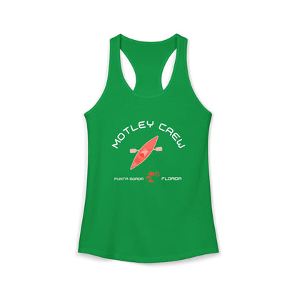 Motley Crew, Laurie N - Women's Ideal Racerback Tank