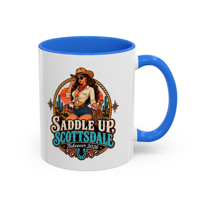 Saddle Up Scottsdale - Colorful Ceramic Mug