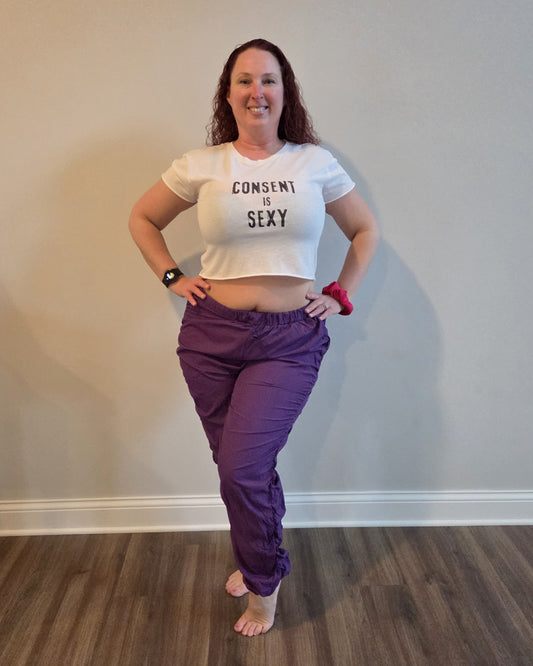 Consent is Sexy - Women's Festival Crop Top