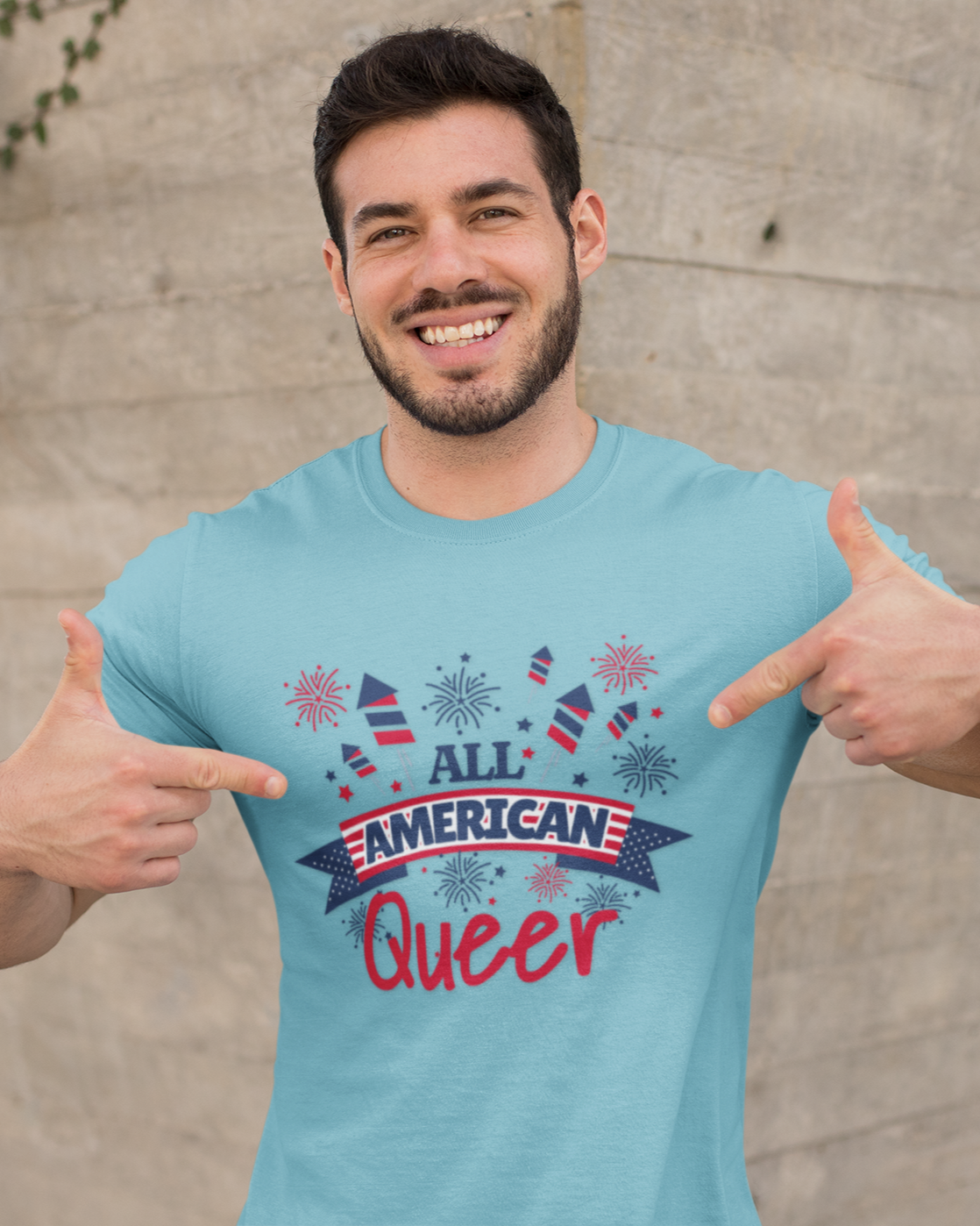 All American Queer - Unisex T-Shirt