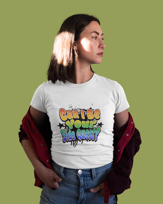 Can I Be Your Side Quest? - Women's T-shirt