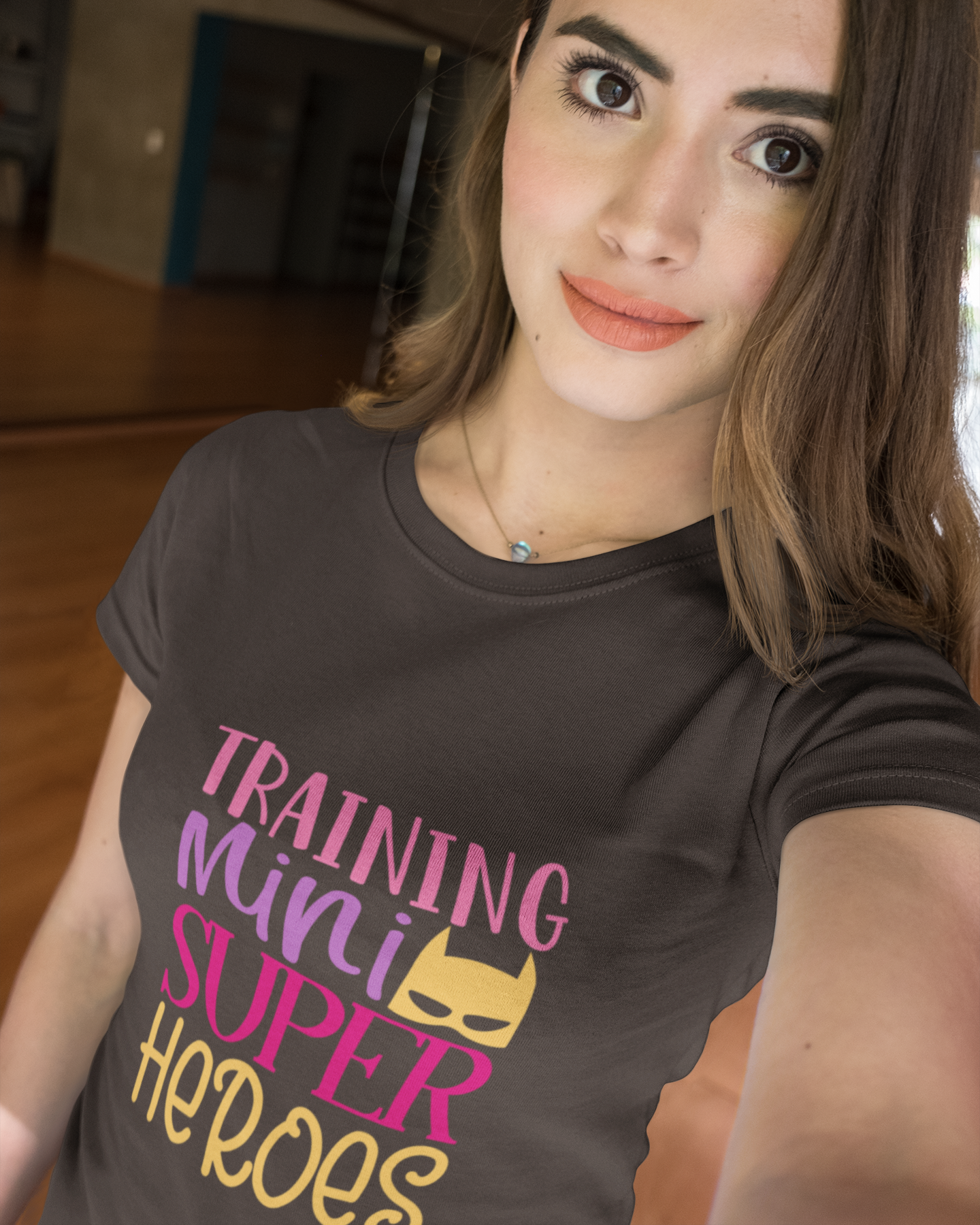 Training Mini Superheroes - Women's T-shirt