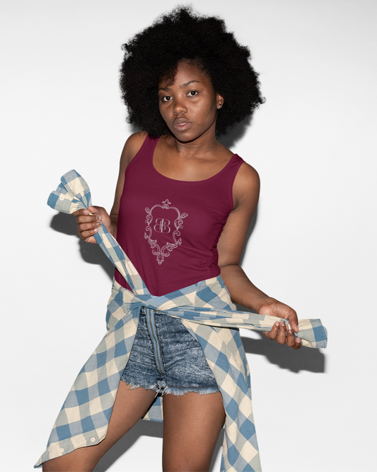 Bold & Beautiful Boudoir Logo - Women's Tank Top