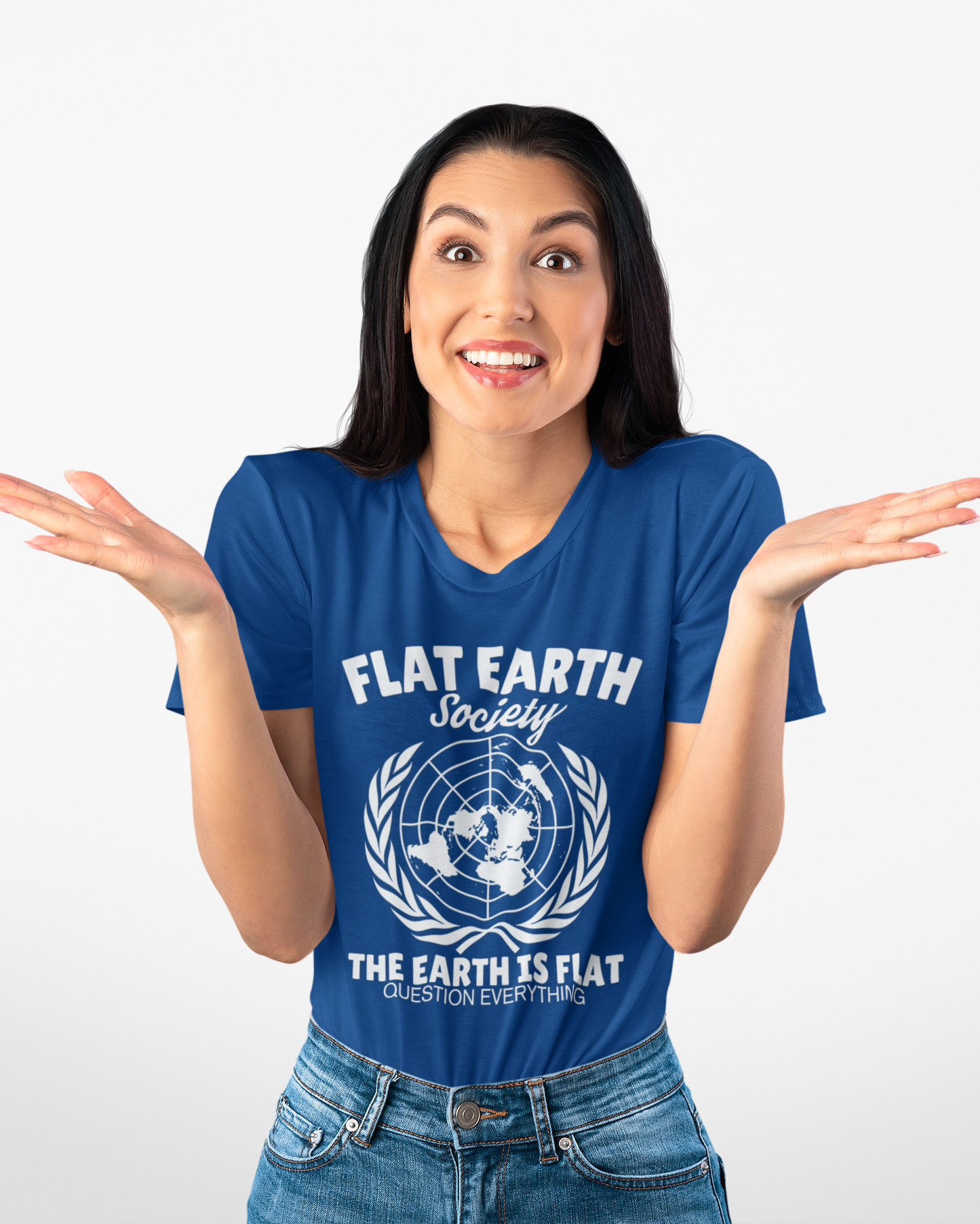 Flat Earth Society - Women's T-shirt