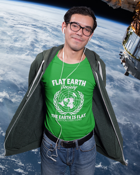 Flat Earth Society - Unisex T-Shirt
