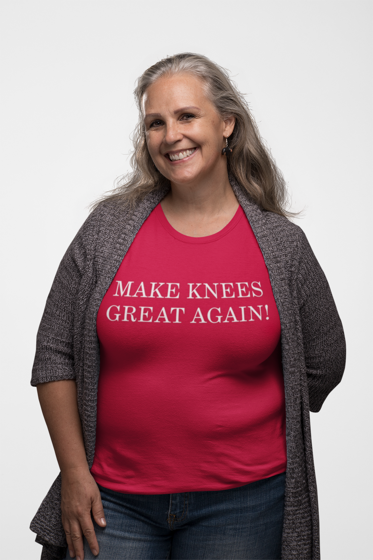 Make Knees Great Again - Women's T-shirt