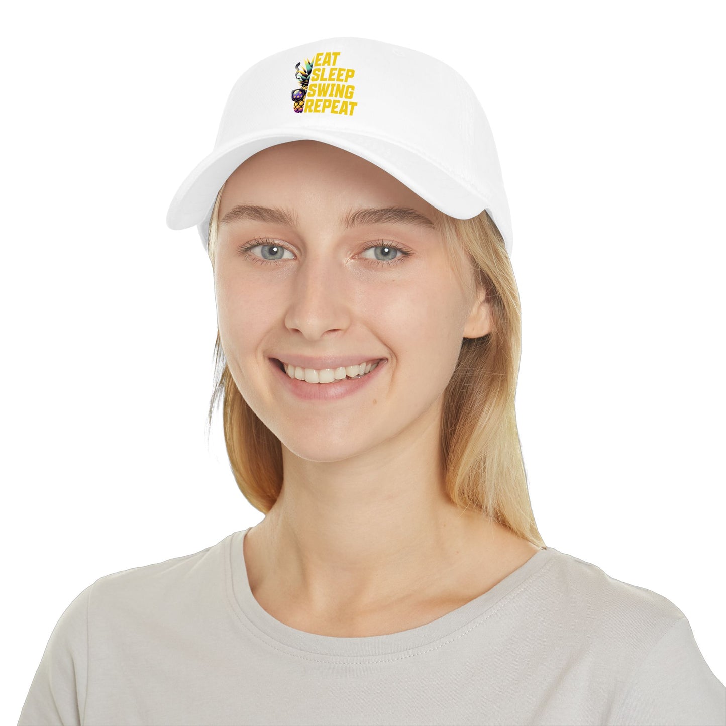 Eat Sleep Swing Repeat - Baseball Cap