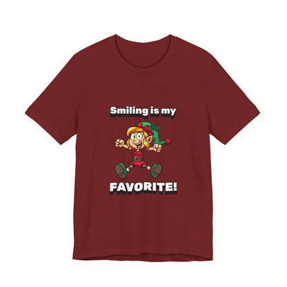 Smiling is my Favorite - Unisex T-Shirt