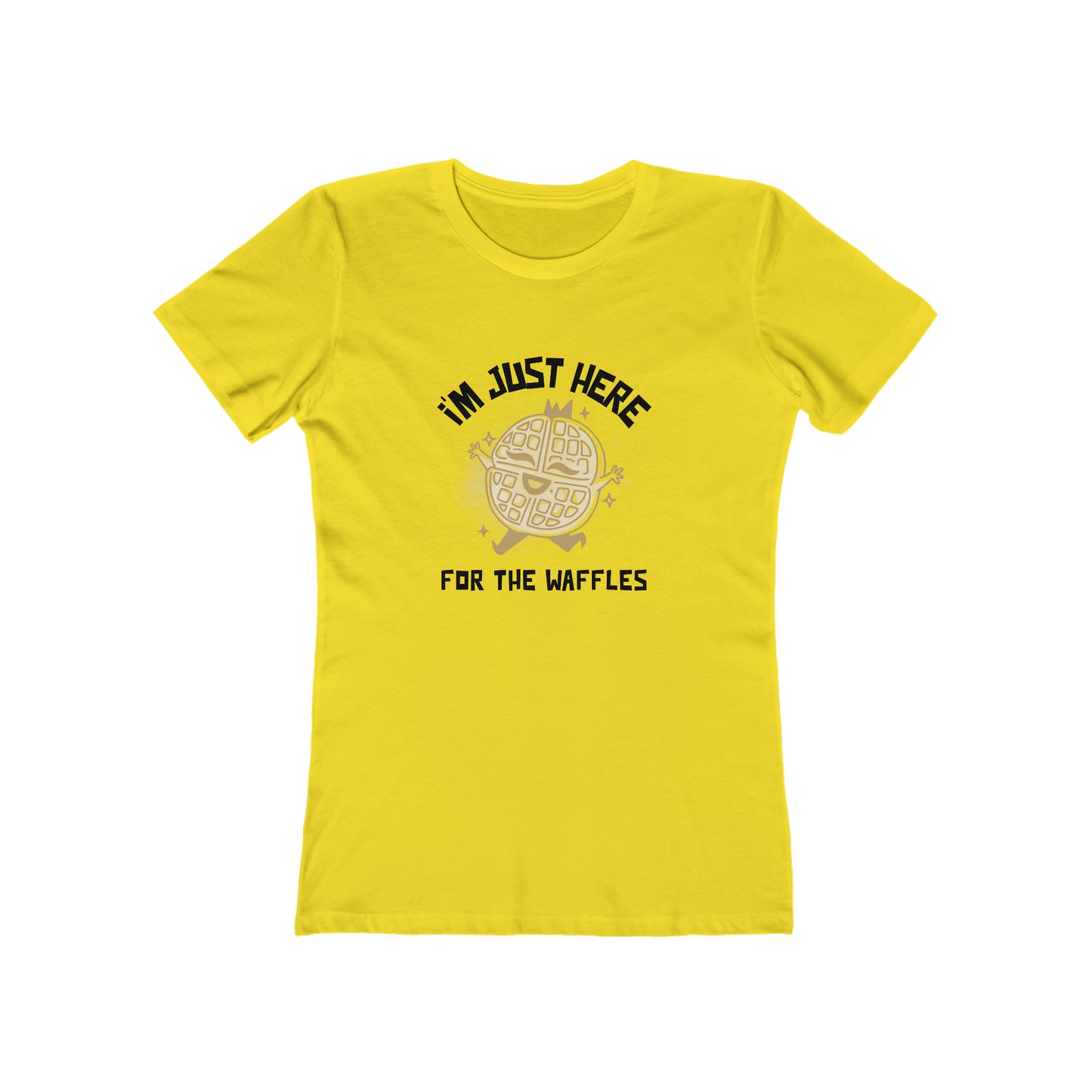 I'm Just Here for the Waffles - Women's T-shirt