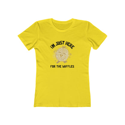 I'm Just Here for the Waffles - Women's T-shirt