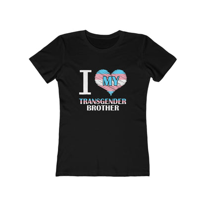 I Heart My Transgender Brother - Women's T-shirt