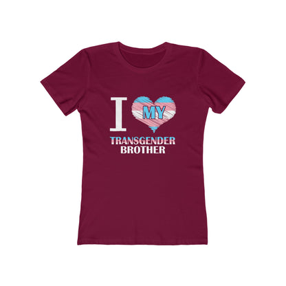 I Heart My Transgender Brother - Women's T-shirt
