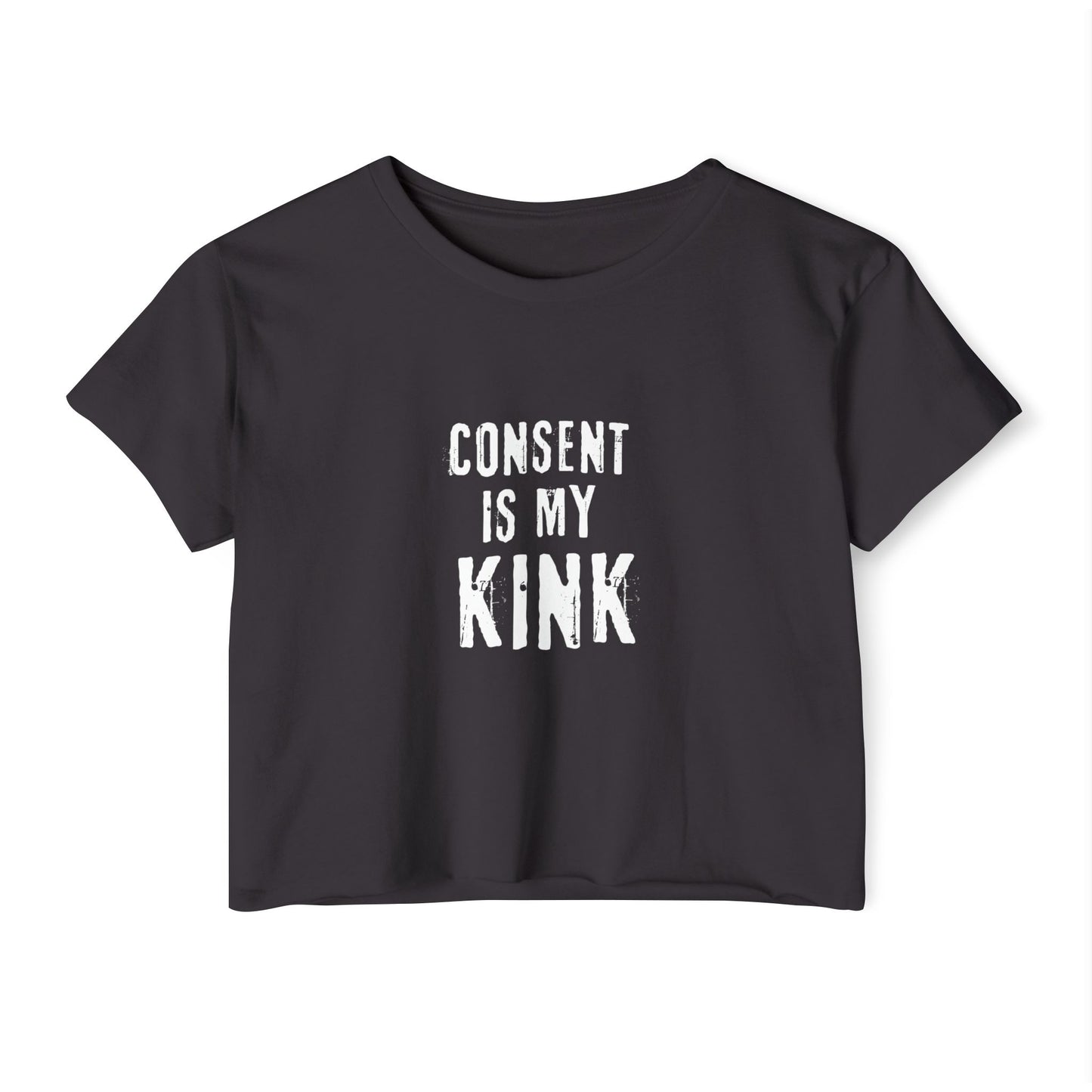 Consent is my Kink - Women's Festival Crop Top