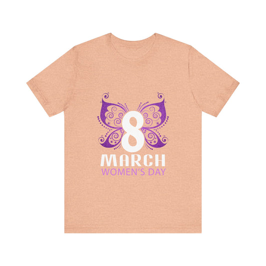 International Women's Day -  Butterfly Elegance - Unisex T-Shirt