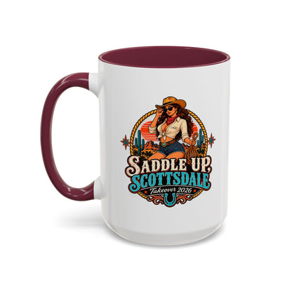 Saddle Up Scottsdale - Colorful Ceramic Mug