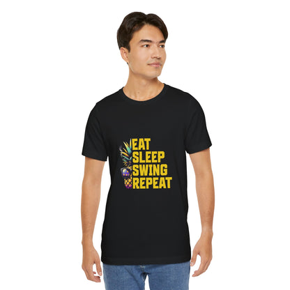 Eat Sleep Swing Repeat - Unisex T-Shirt