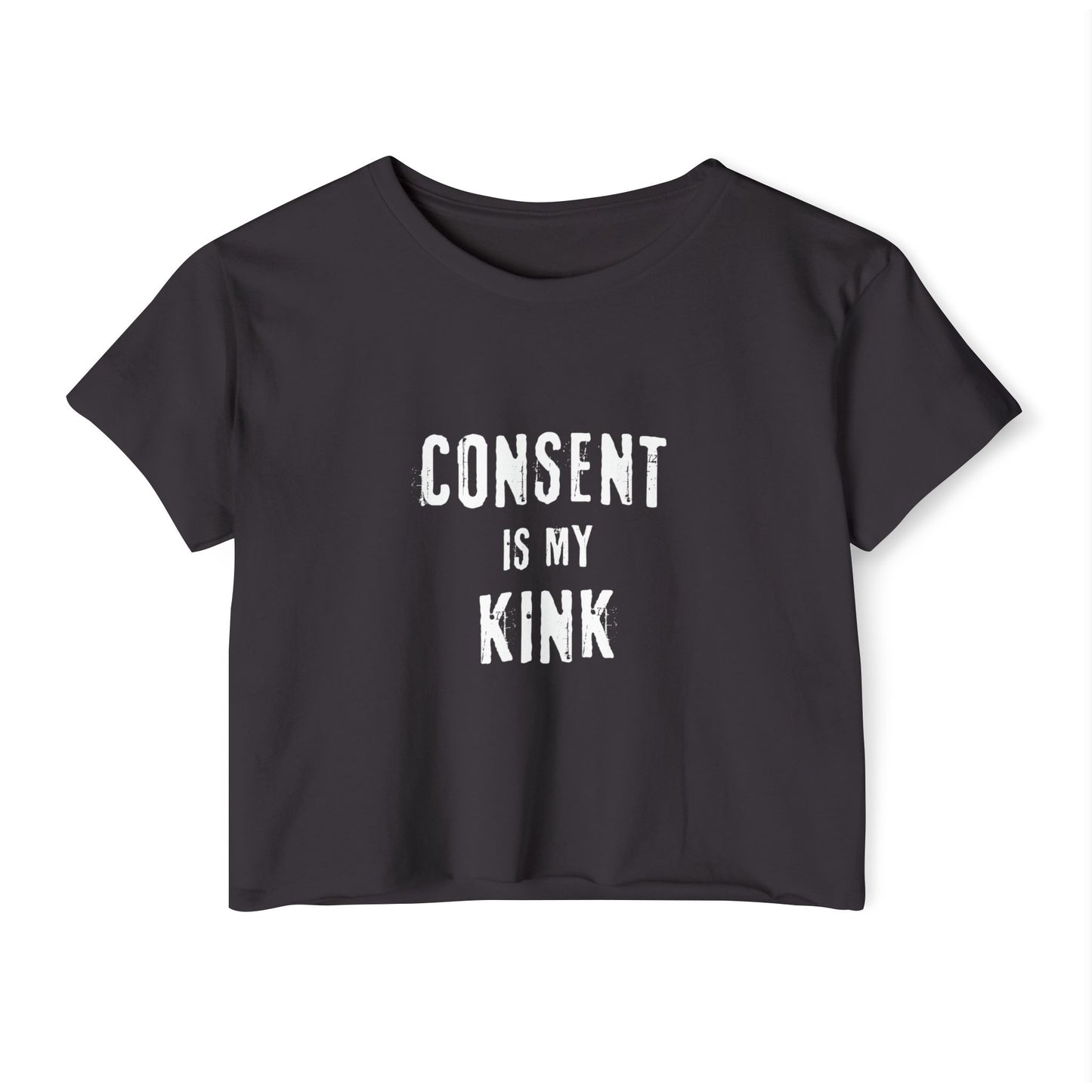 Consent is my Kink - Women's Festival Crop Top