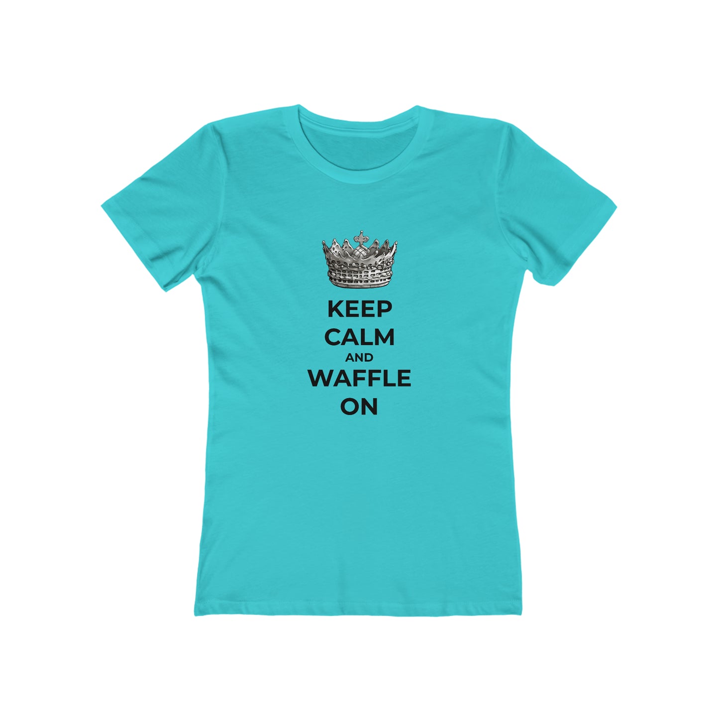 Keep Calm and Waffle On - Women's T-shirt