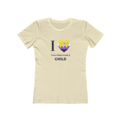 I Heart my NonBinary Child - Women's T-shirt