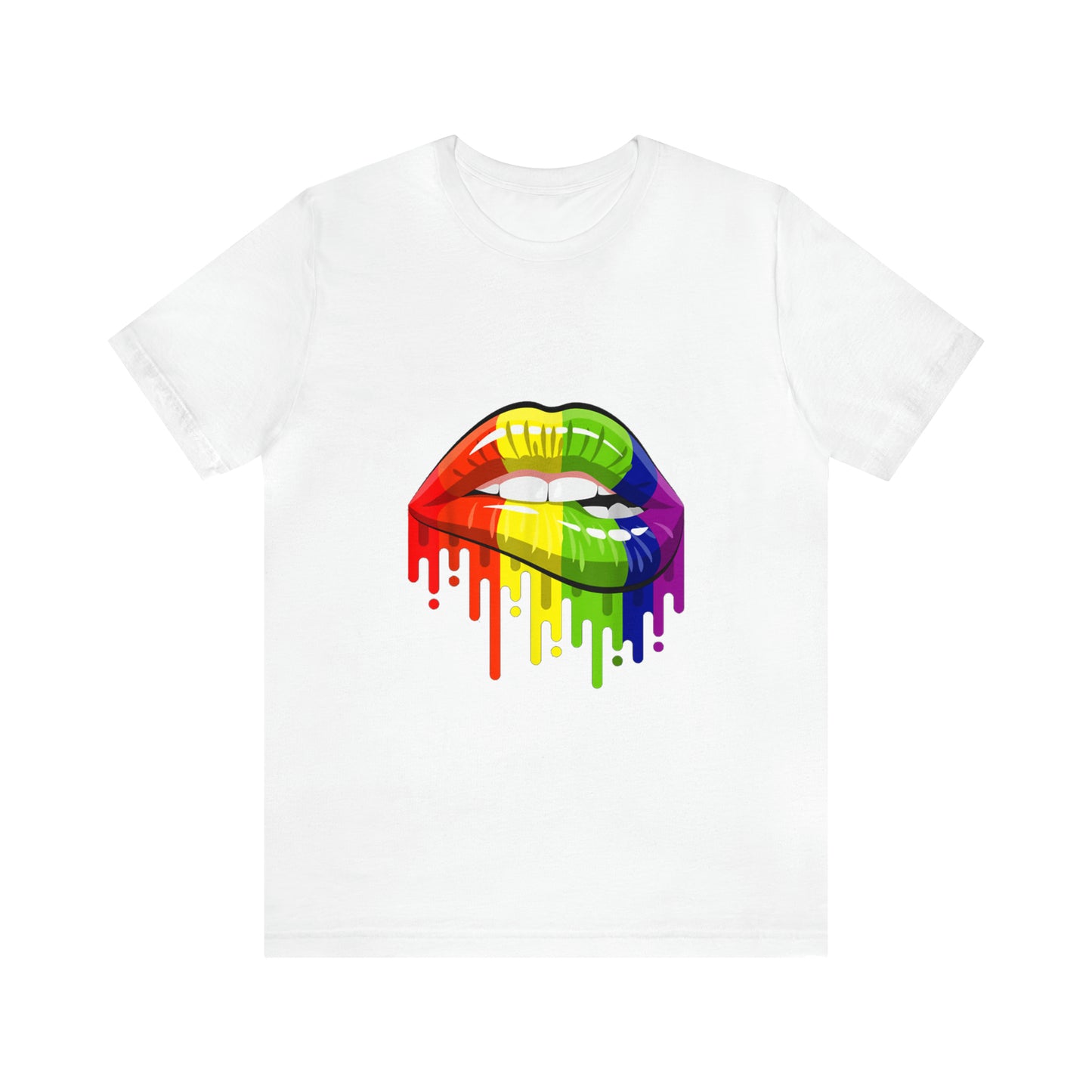 Rainbow Pride Lips - Unisex T-Shirt