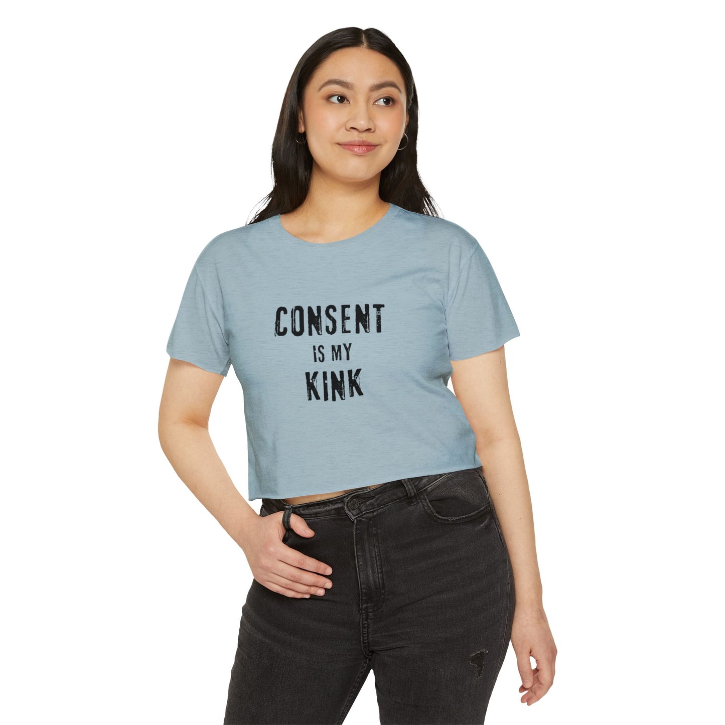 Consent is my Kink - Women's Festival Crop Top