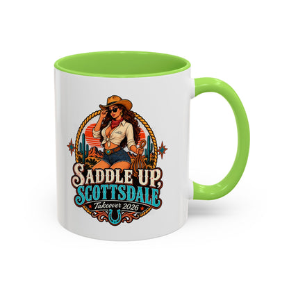 Saddle Up Scottsdale - Colorful Ceramic Mug