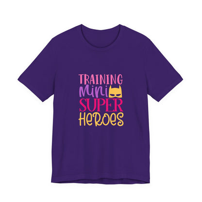 Training Mini Superheroes - Unisex T-Shirt