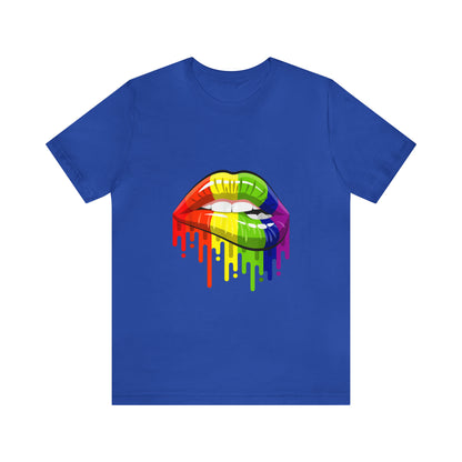 Rainbow Pride Lips - Unisex T-Shirt