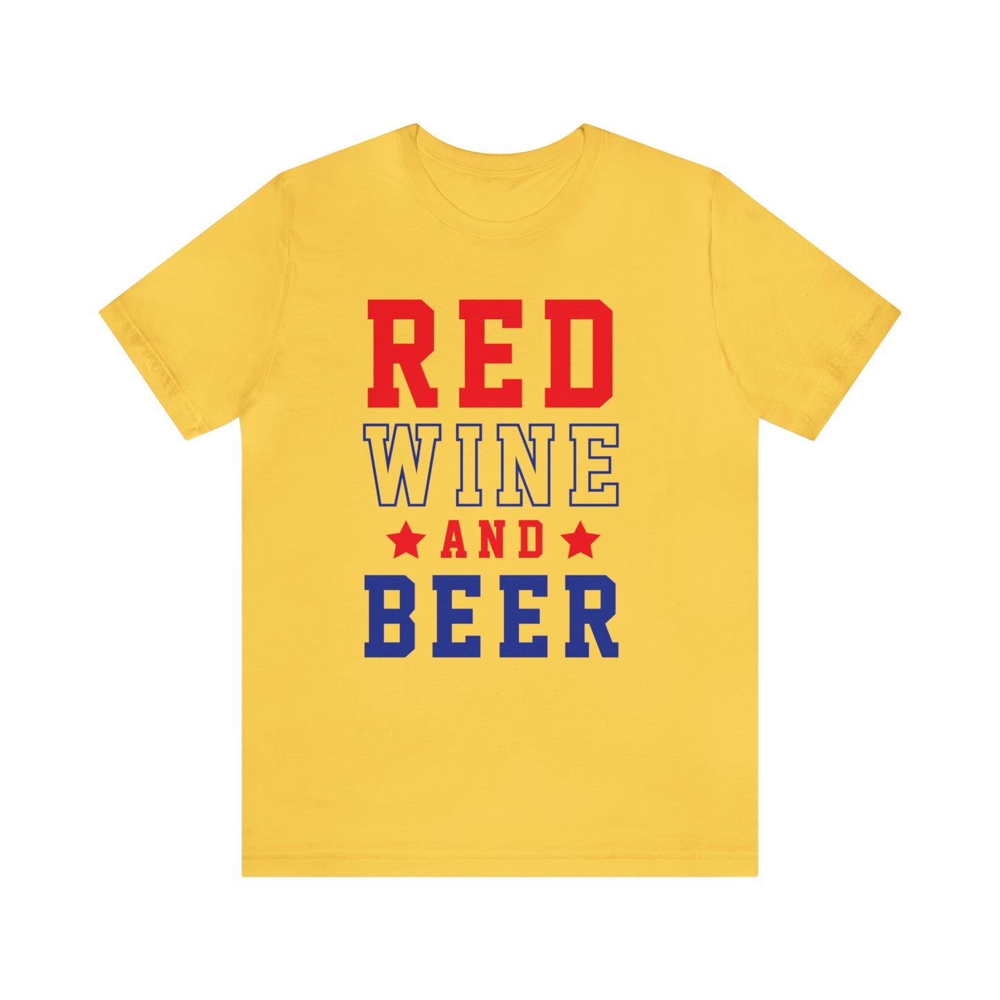 Red Wine And Beer - Unisex T-Shirt