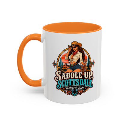 Saddle Up Scottsdale - Colorful Ceramic Mug