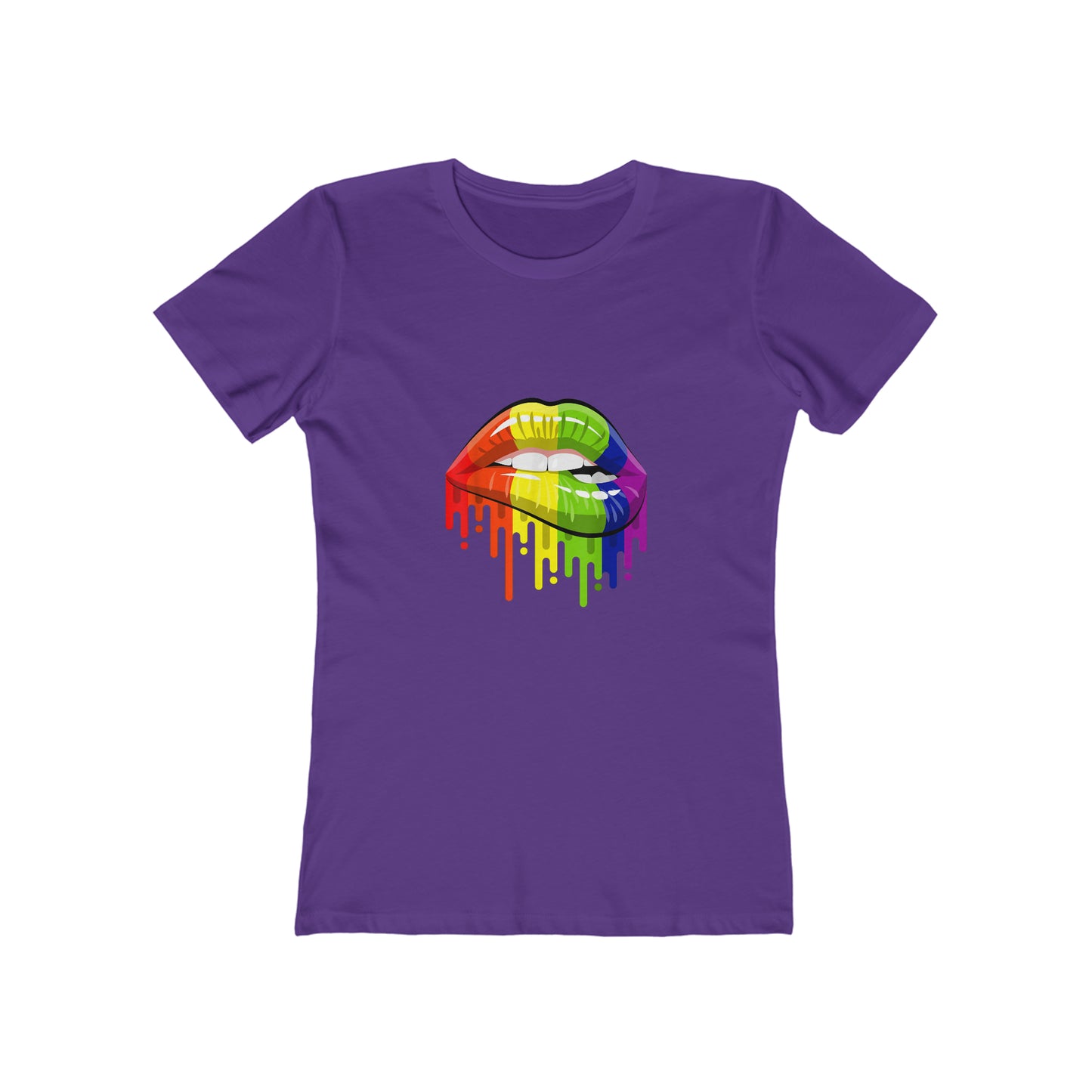Rainbow Pride Lips - Women's T-shirt