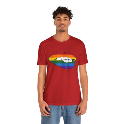 Pride Biting Lips - Unisex T-Shirt