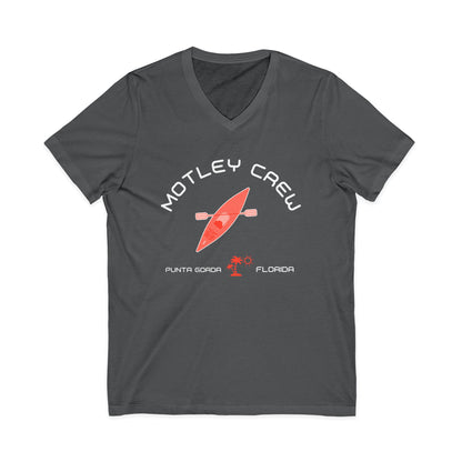 Motley Crew, Patty K - Unisex Jersey V-Neck T-Shirt