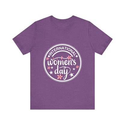 International Women's Day - Empowerment in Bloom Tee - Unisex T-Shirt