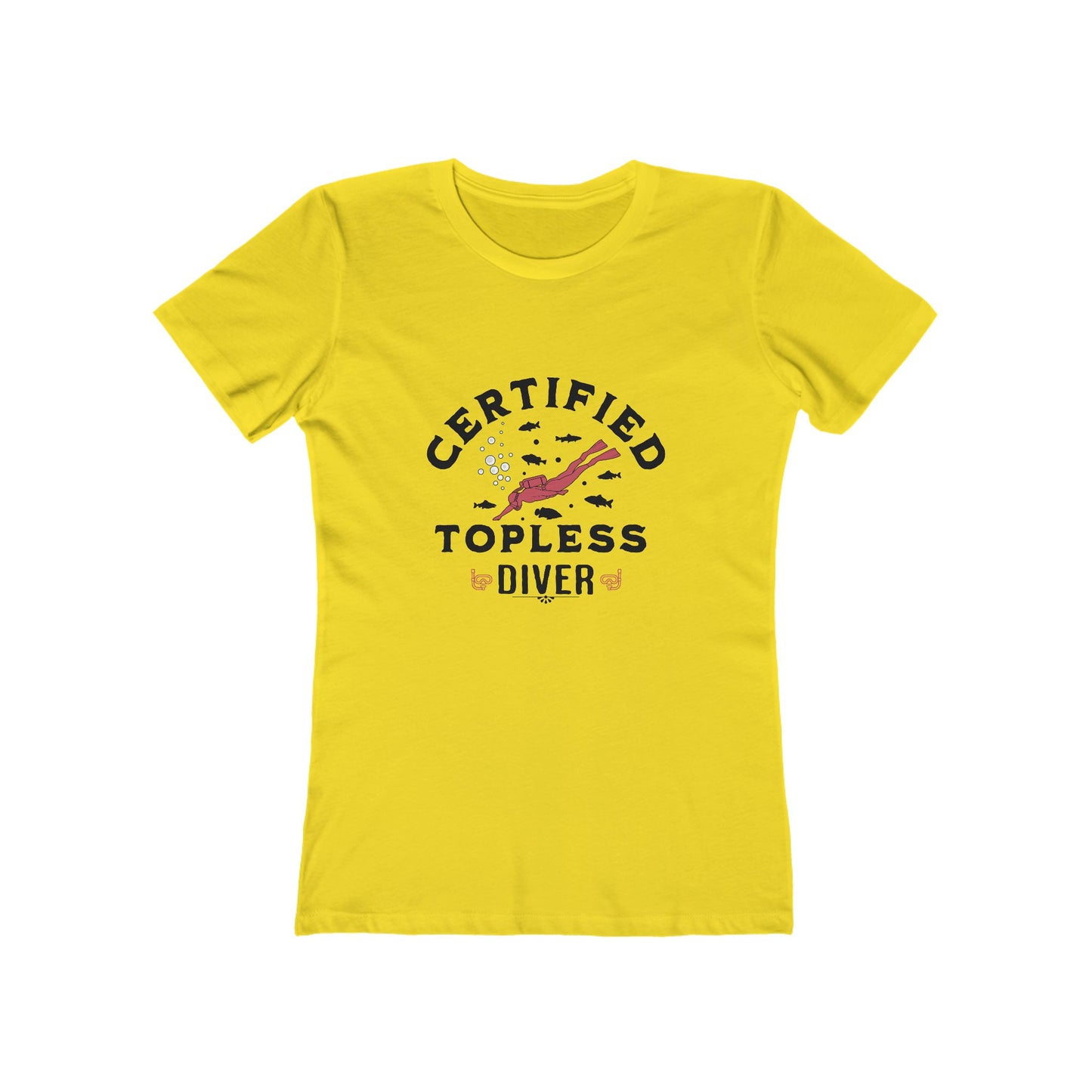 Certified Topless Diver - Women's T-shirt