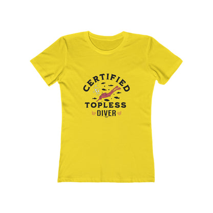 Certified Topless Diver - Women's T-shirt