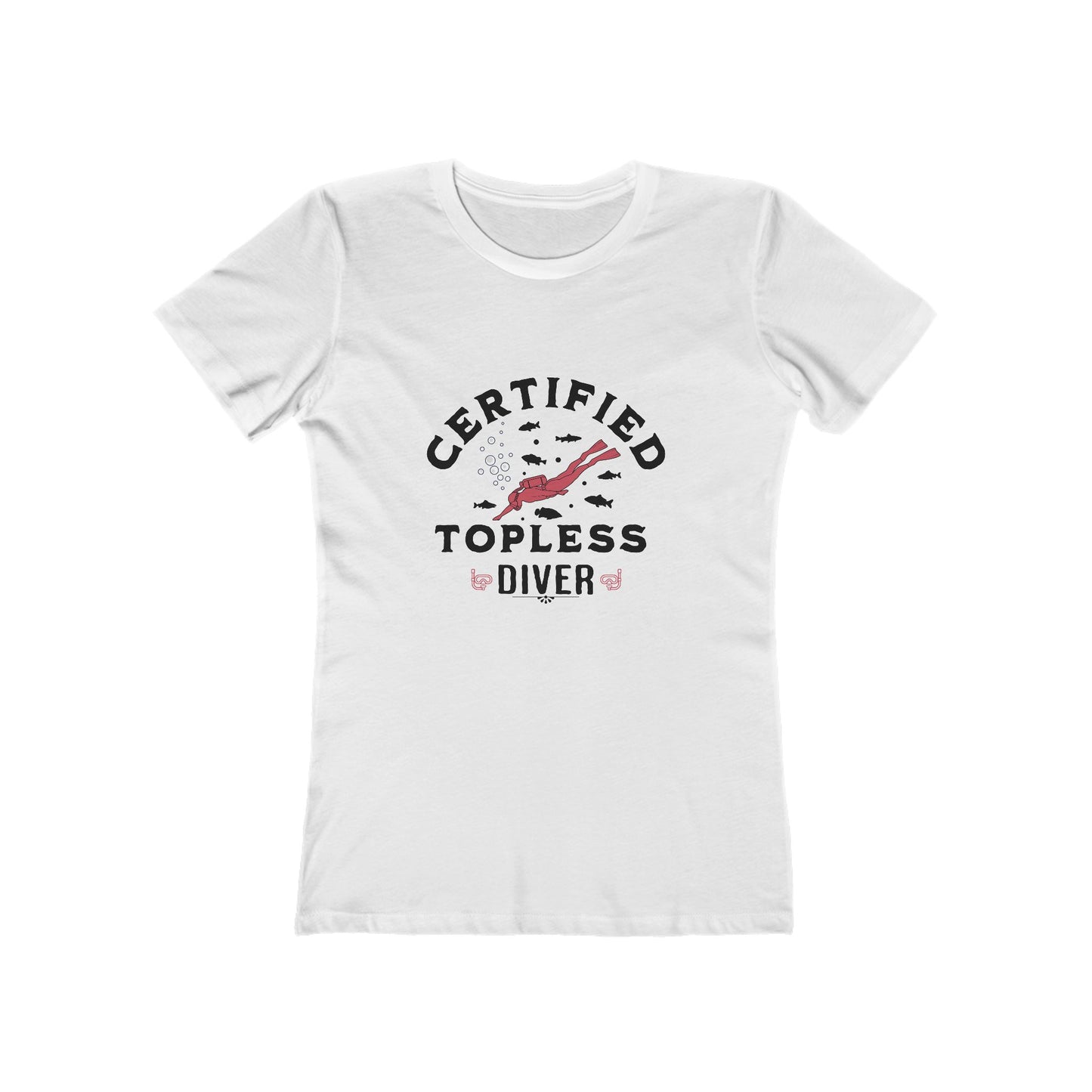 Certified Topless Diver - Women's T-shirt