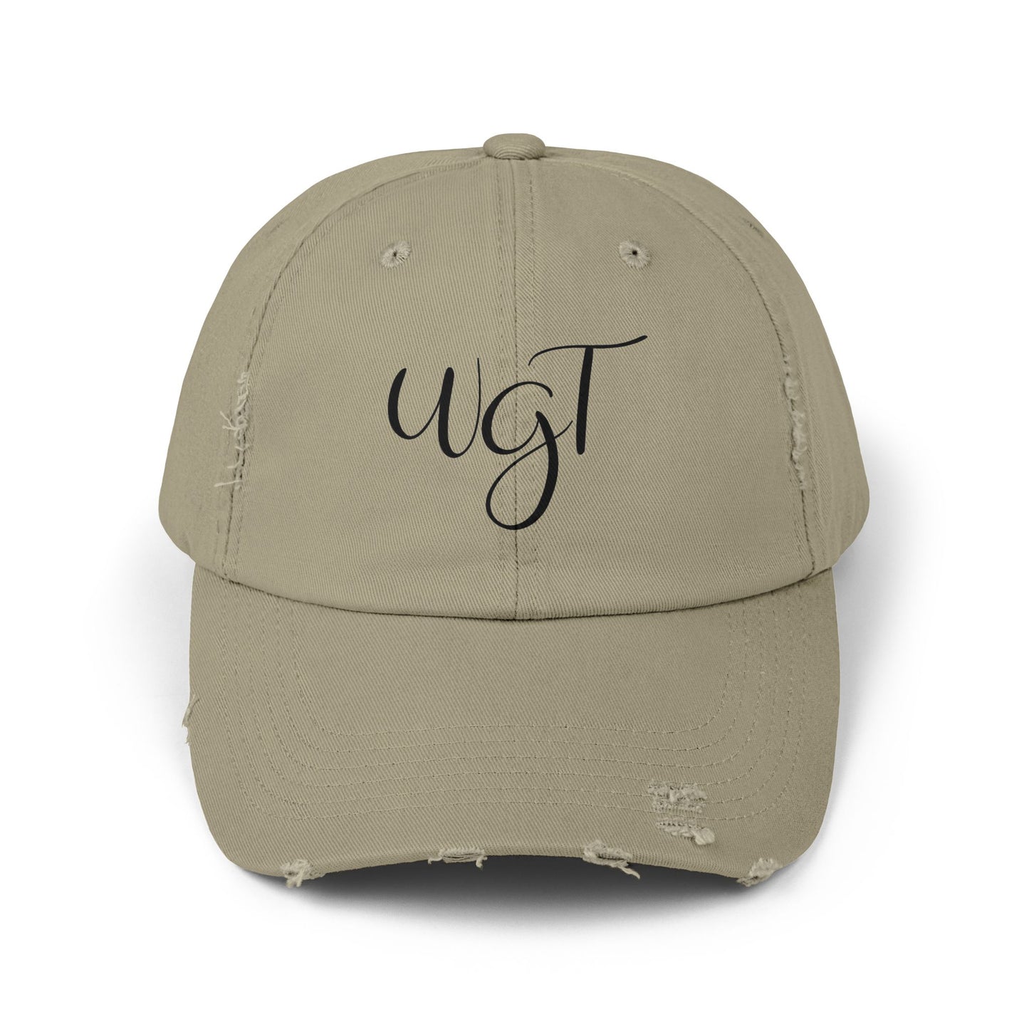 WGT  - Unisex Distressed Cap