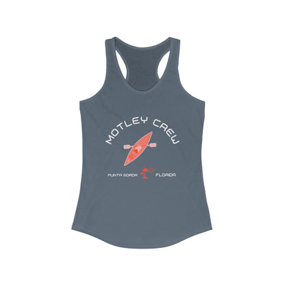 Motley Crew, Nancy Woods - Women's Ideal Racerback Tank