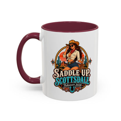 Saddle Up Scottsdale - Colorful Ceramic Mug