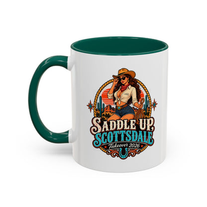 Saddle Up Scottsdale - Colorful Ceramic Mug