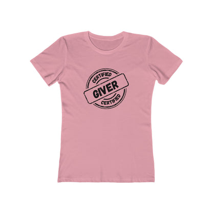 Certified Giver - Women's T-shirt