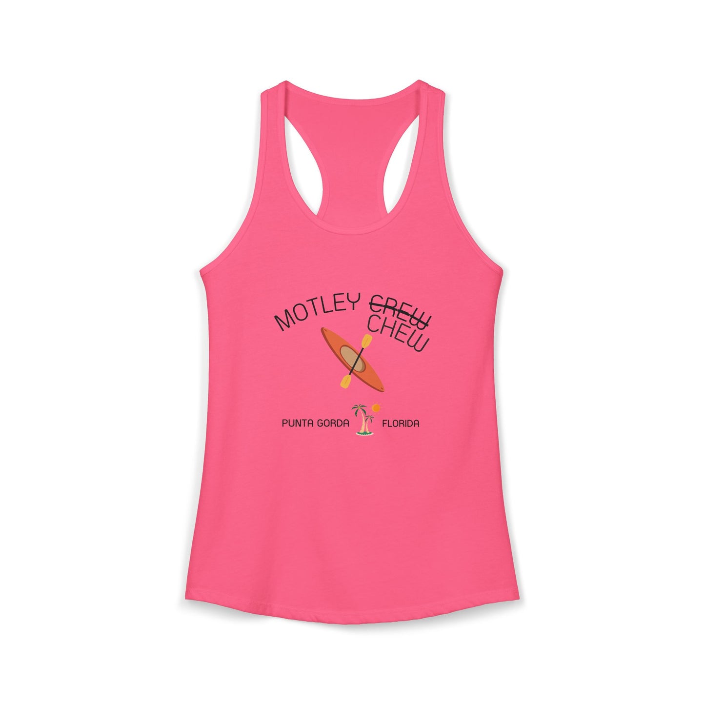 Motley Chew Crew - Women's Ideal Racerback Tank