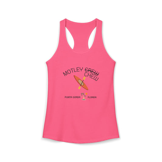 Motley Chew Crew - Women's Ideal Racerback Tank